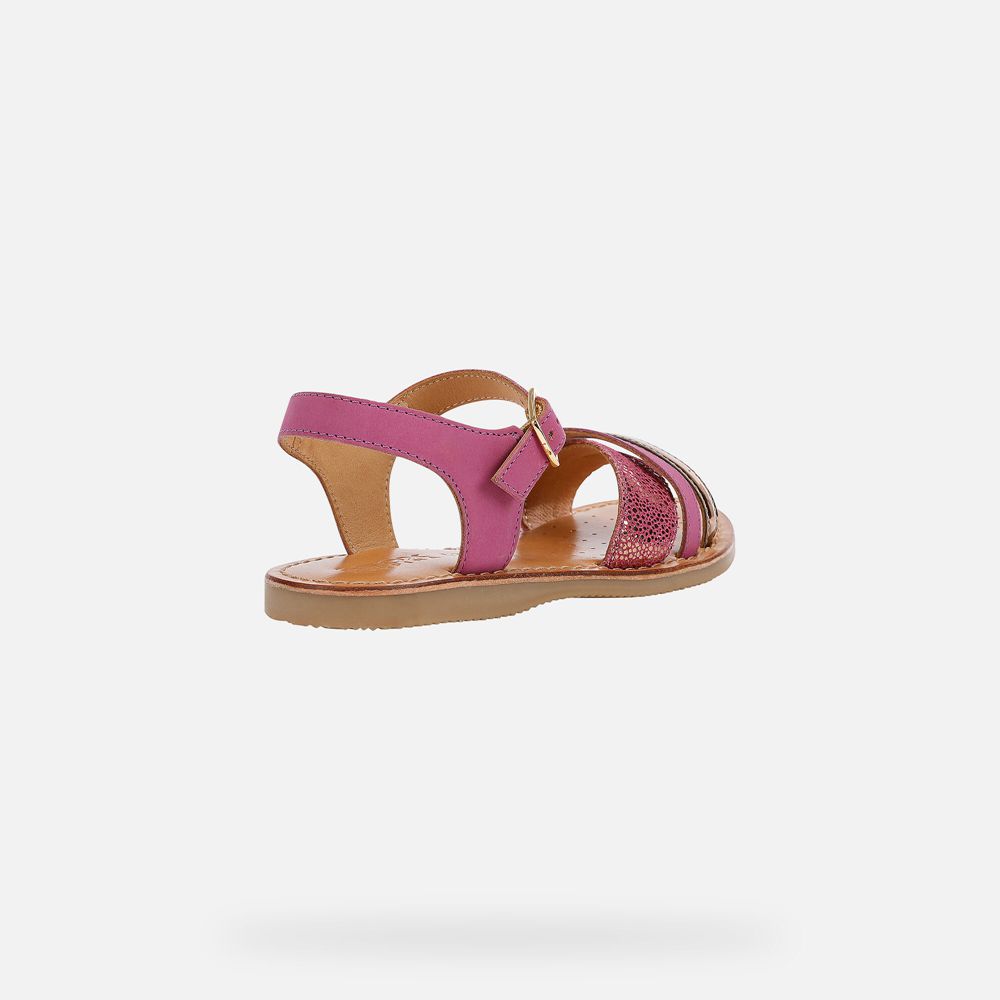 Sandalias Geox Menina Rosa - Eolie - IBWRK8624